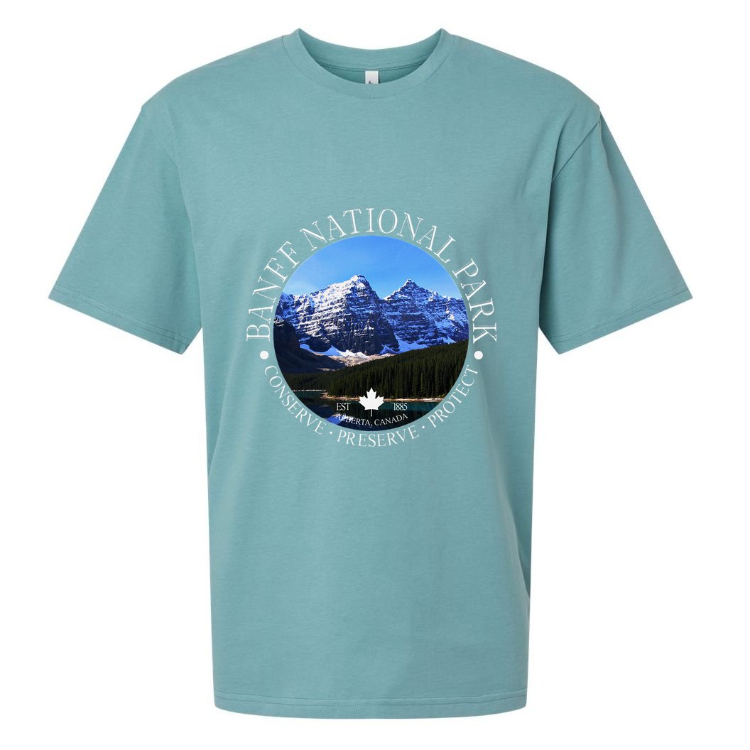 Banff National Park Conservation Gift Sueded Cloud Jersey T-Shirt