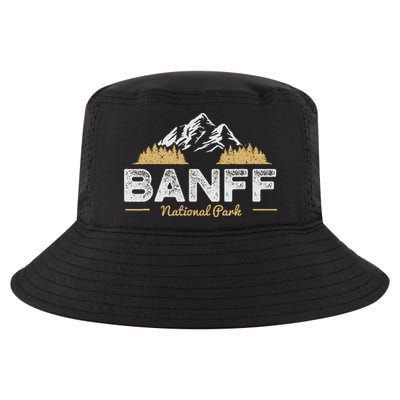 Banff National Park Souvenir Canada Mountain Outdoors Cool Comfort Performance Bucket Hat