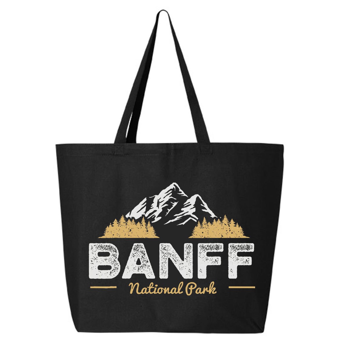 Banff National Park Souvenir Canada Mountain Outdoors 25L Jumbo Tote