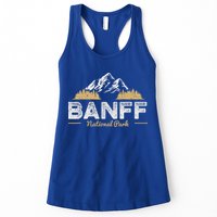 Banff National Park Souvenir Canada Mountain Outdoors Womens Tank Top