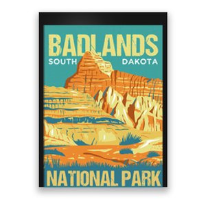 Badlands National Park South Dakota Poster Design Poster