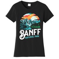 Banff National Park Lake Louise Canada Vintage Graphic Women's T-Shirt