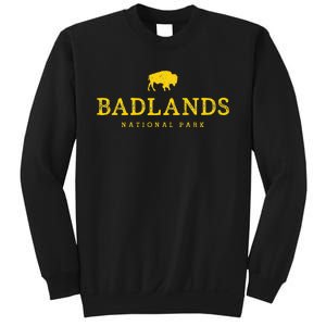 Badlands National Park Bison South Dakota Buffalo Souvenir Sweatshirt