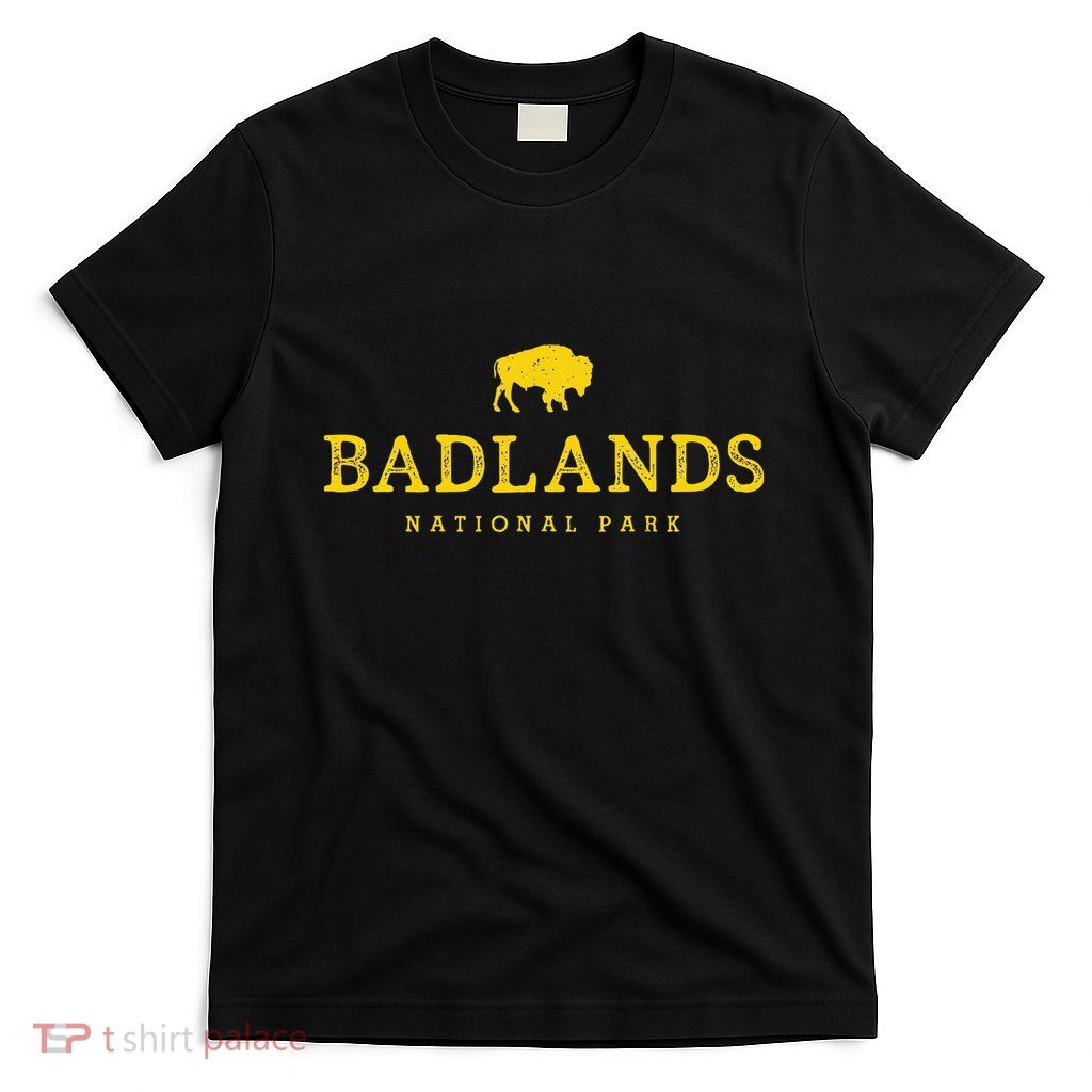 Badlands National Park Bison South Dakota Buffalo Souvenir T-Shirt