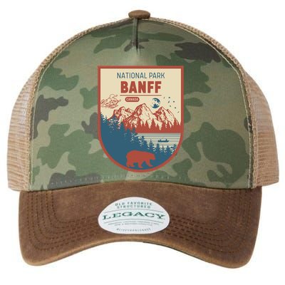 Banff National Park CanadaS Badge Legacy Tie Dye Trucker Hat