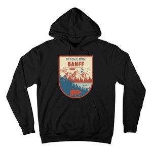 Banff National Park CanadaS Badge Hoodie