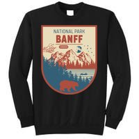 Banff National Park CanadaS Badge Sweatshirt