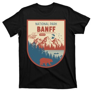 Banff National Park CanadaS Badge T-Shirt