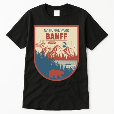 Banff National Park CanadaS Badge Tall T-Shirt