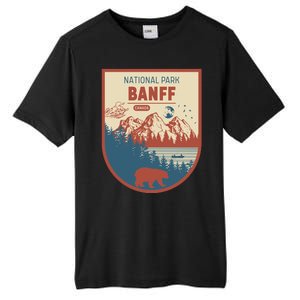 Banff National Park CanadaS Badge Tall Fusion ChromaSoft Performance T-Shirt