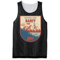 Banff National Park CanadaS Badge Mesh Reversible Basketball Jersey Tank