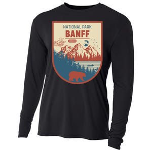 Banff National Park CanadaS Badge Cooling Performance Long Sleeve Crew