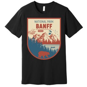 Banff National Park CanadaS Badge Premium T-Shirt