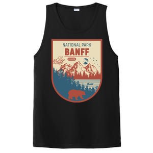 Banff National Park CanadaS Badge PosiCharge Competitor Tank