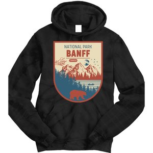 Banff National Park CanadaS Badge Tie Dye Hoodie