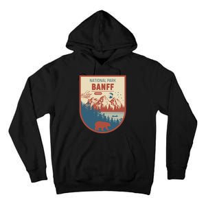 Banff National Park CanadaS Badge Tall Hoodie