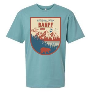 Banff National Park CanadaS Badge Sueded Cloud Jersey T-Shirt