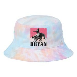 Bryan Name Personalized I Love Bryan Tie Dye Newport Bucket Hat