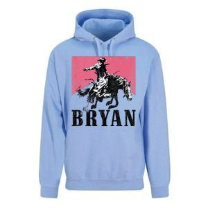 Bryan Name Personalized I Love Bryan Unisex Surf Hoodie