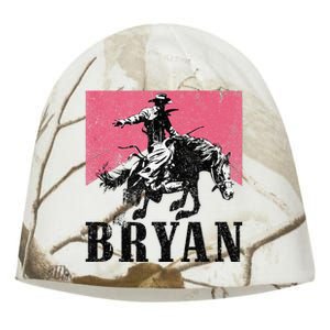 Bryan Name Personalized I Love Bryan Kati - Camo Knit Beanie