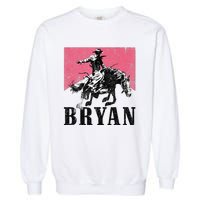 Bryan Name Personalized I Love Bryan Garment-Dyed Sweatshirt