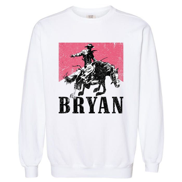 Bryan Name Personalized I Love Bryan Garment-Dyed Sweatshirt