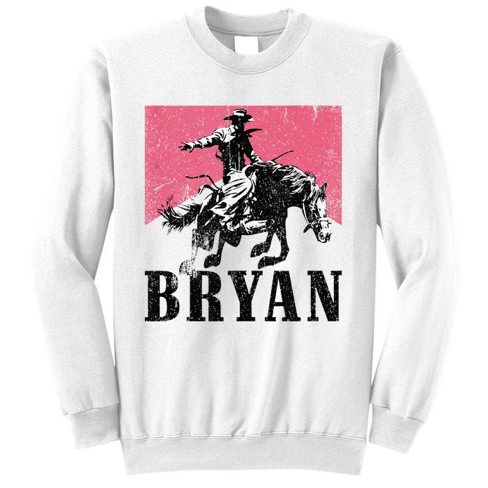 Bryan Name Personalized I Love Bryan Sweatshirt