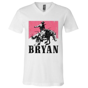 Bryan Name Personalized I Love Bryan V-Neck T-Shirt