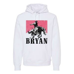 Bryan Name Personalized I Love Bryan Premium Hoodie