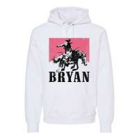 Bryan Name Personalized I Love Bryan Premium Hoodie