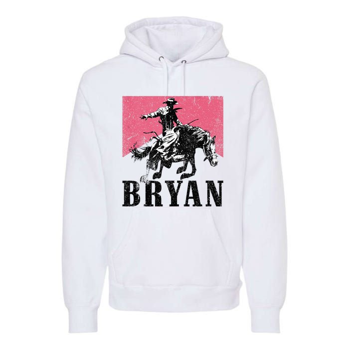 Bryan Name Personalized I Love Bryan Premium Hoodie