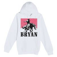 Bryan Name Personalized I Love Bryan Premium Pullover Hoodie