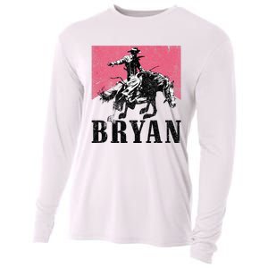 Bryan Name Personalized I Love Bryan Cooling Performance Long Sleeve Crew