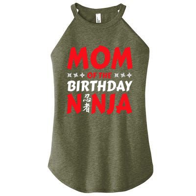 Birthday Ninja Party - Mom of the Birthday Ninja Women's Perfect Tri Rocker Tank