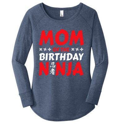 Birthday Ninja Party - Mom of the Birthday Ninja Women's Perfect Tri Tunic Long Sleeve Shirt