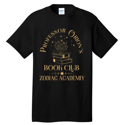 Book Nerd Professor OrionS Book Club Zodiac Academy Tall T-Shirt