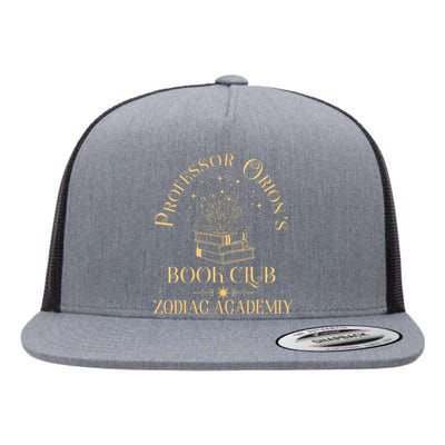 Book Nerd Professor OrionS Book Club Zodiac Academy Flat Bill Trucker Hat