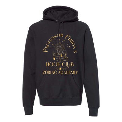 Book Nerd Professor OrionS Book Club Zodiac Academy Premium Hoodie