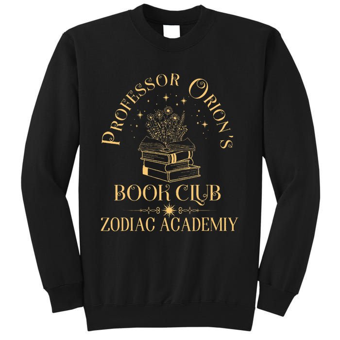 Book Nerd Professor OrionS Book Club Zodiac Academy Tall Sweatshirt