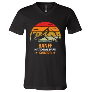 Banff National Park Lake Louise Alberta Canada Hiking Travel V-Neck T-Shirt