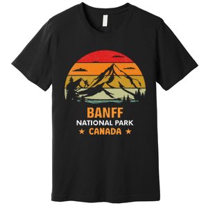 Banff National Park Lake Louise Alberta Canada Hiking Travel Premium T-Shirt