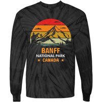 Banff National Park Lake Louise Alberta Canada Hiking Travel Tie-Dye Long Sleeve Shirt