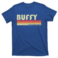 Buffy Name Personalized Retro Vintage 80s 90s Birthday Gift T-Shirt