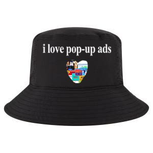 Bricks N’ Papers I Love Popup Ads Cool Comfort Performance Bucket Hat