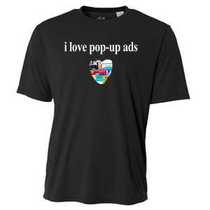 Bricks N’ Papers I Love Popup Ads Cooling Performance Crew T-Shirt