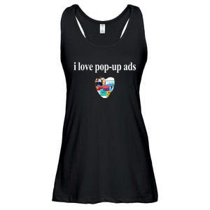 Bricks N’ Papers I Love Popup Ads Ladies Essential Flowy Tank