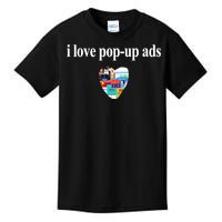 Bricks N’ Papers I Love Popup Ads Kids T-Shirt