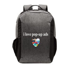 Bricks N’ Papers I Love Popup Ads Vector Backpack