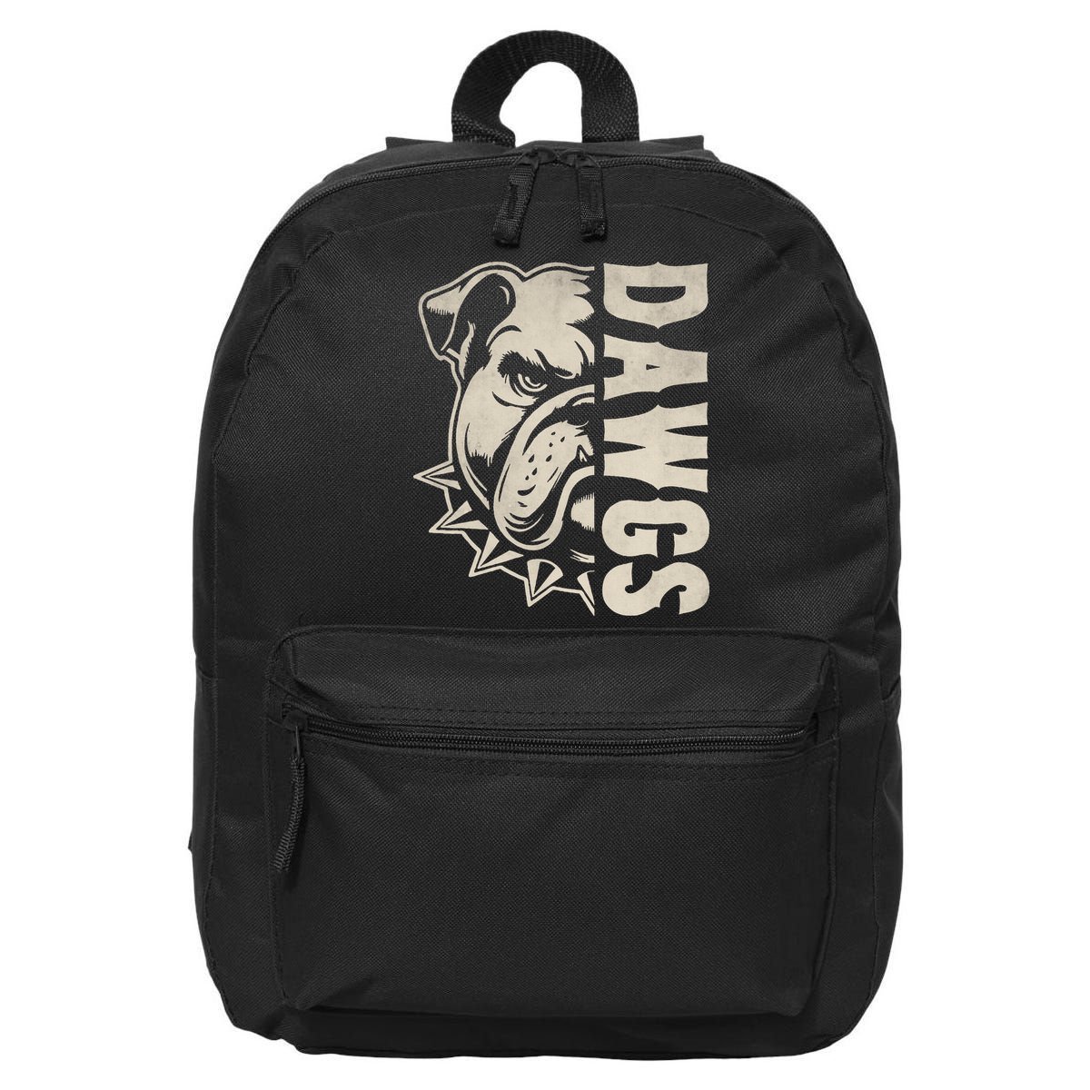 Bulldogs Name Personalized Bulldogs Cute 16 in Basic Backpack