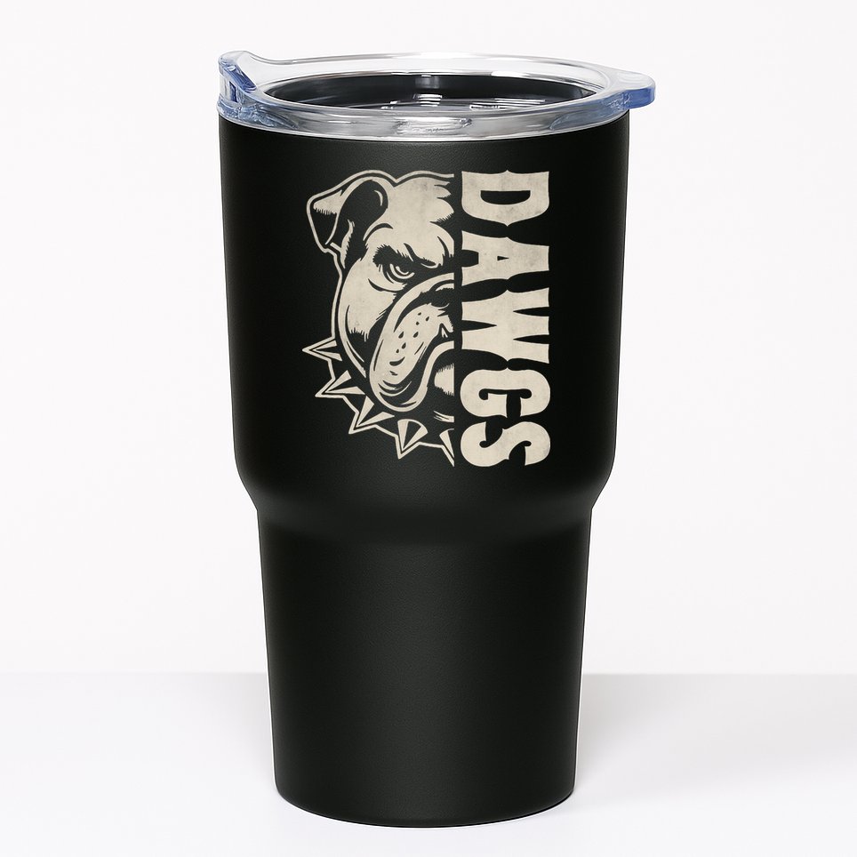 Bulldogs Name Personalized Bulldogs Cute Tumbler